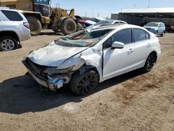 Honda Civic EXL salvage cars for sale: 2015 Honda Civic EXL