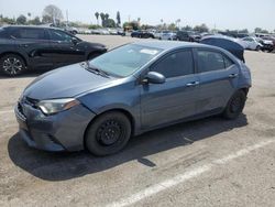 Salvage cars for sale at Van Nuys, CA auction: 2015 Toyota Corolla L