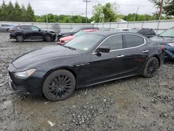 Maserati Ghibli salvage cars for sale: 2016 Maserati Ghibli