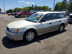 Salvage cars for sale from Copart Denver, CO: 2003 Subaru Legacy Outback