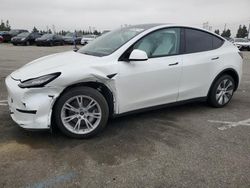 Salvage cars for sale at Rancho Cucamonga, CA auction: 2022 Tesla Model Y