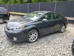 Salvage cars for sale at Waldorf, MD auction: 2010 Lexus HS 250H