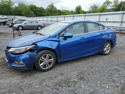 Salvage cars for sale from Copart Grantville, PA: 2016 Chevrolet Cruze LT