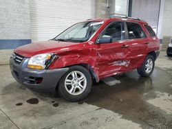 Salvage cars for sale at Ham Lake, MN auction: 2008 KIA Sportage EX