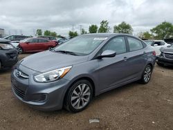 Hyundai Accent SE salvage cars for sale: 2017 Hyundai Accent SE