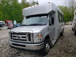 Salvage trucks for sale at West Warren, MA auction: 2016 Ford Econoline E450 Super Duty Cutaway Van