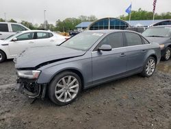 Salvage cars for sale at East Granby, CT auction: 2013 Audi A4 Premium Plus