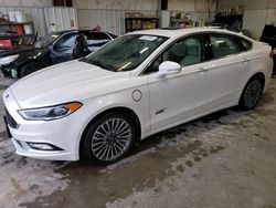 Salvage cars for sale from Copart Sikeston, MO: 2018 Ford Fusion TITANIUM/PLATINUM Phev