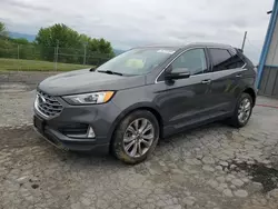Salvage cars for sale at Chambersburg, PA auction: 2019 Ford Edge Titanium