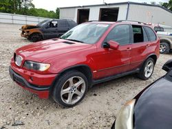 BMW x5 salvage cars for sale: 2002 BMW X5 4.6IS