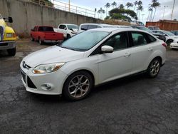 Ford Focus salvage cars for sale: 2012 Ford Focus SEL