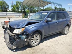Salvage cars for sale at Spartanburg, SC auction: 2012 Subaru Forester 2.5X Premium