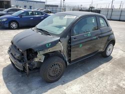 Vehiculos salvage en venta de Copart Sun Valley, CA: 2013 Fiat 500 POP
