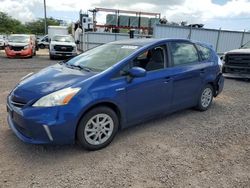 Toyota Prius salvage cars for sale: 2013 Toyota Prius V