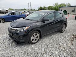 Salvage cars for sale at Barberton, OH auction: 2021 Honda HR-V LX