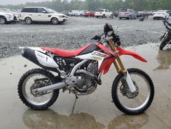 Salvage motorcycles for sale at Mebane, NC auction: 2014 Honda CRF250 L