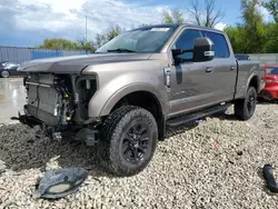 Salvage cars for sale at Franklin, WI auction: 2022 Ford F250 Super Duty