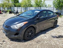 Salvage cars for sale at Franklin, WI auction: 2012 Hyundai Elantra GLS