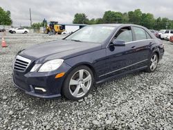 Salvage cars for sale at Mebane, NC auction: 2011 Mercedes-Benz E 350 4matic