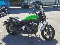 Salvage motorcycles for sale at San Martin, CA auction: 2015 Kawasaki EN650 B