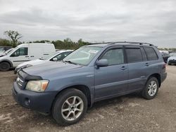 Salvage cars for sale at Des Moines, IA auction: 2007 Toyota Highlander Hybrid