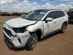 Salvage cars for sale at Brighton, CO auction: 2019 Toyota Rav4 Limited
