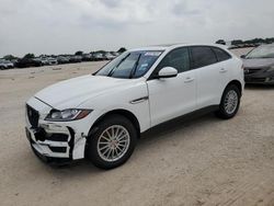 Salvage cars for sale at San Antonio, TX auction: 2017 Jaguar F-Pace