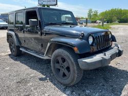 Salvage cars for sale at Dyer, IN auction: 2011 Jeep Wrangler Unlimited Sahara