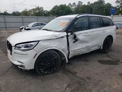 Carros salvage a la venta en subasta: 2022 Lincoln Aviator Reserve