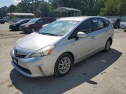 Salvage cars for sale at Savannah, GA auction: 2013 Toyota Prius V