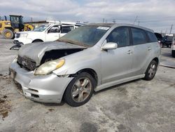 Salvage cars for sale at Sun Valley, CA auction: 2003 Toyota Corolla Matrix XRS