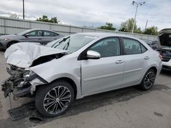 Salvage cars for sale at Littleton, CO auction: 2015 Toyota Corolla L