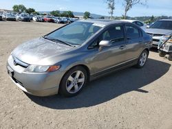 Salvage cars for sale from Copart San Martin, CA: 2008 Honda Civic EX