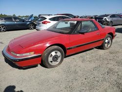 Salvage cars for sale from Copart Antelope, CA: 1989 Buick Reatta