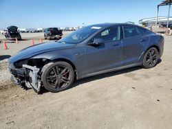 Salvage cars for sale at auction: 2016 Tesla Model S