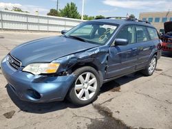 Salvage cars for sale from Copart Littleton, CO: 2006 Subaru Legacy Outback 2.5I Limited