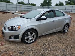 Salvage cars for sale at Oklahoma City, OK auction: 2015 Chevrolet Sonic LTZ