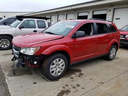 Salvage cars for sale from Copart Louisville, KY: 2016 Dodge Journey SE