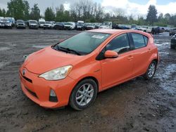 Salvage cars for sale at Portland, OR auction: 2013 Toyota Prius C
