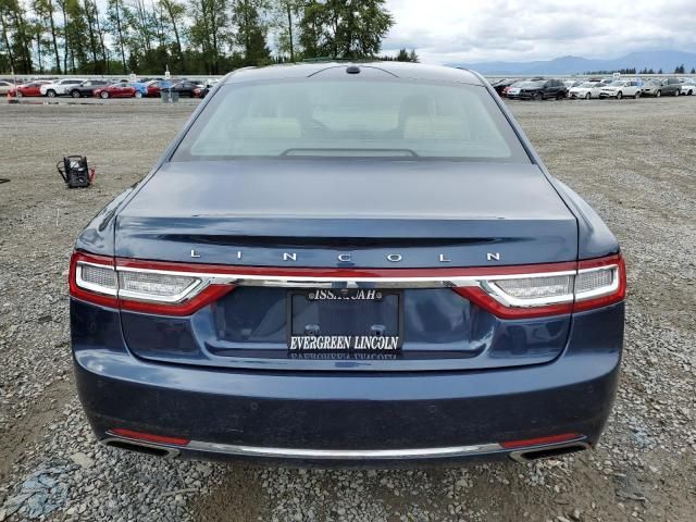 2017 Lincoln Continental Reserve