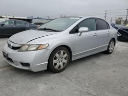 Salvage cars for sale at Sun Valley, CA auction: 2011 Honda Civic LX