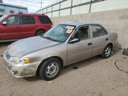 Salvage cars for sale from Copart Albuquerque, NM: 2001 Toyota Corolla CE