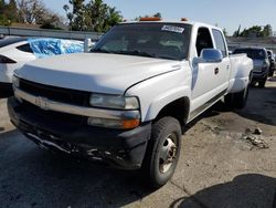 Salvage cars for sale at Van Nuys, CA auction: 2001 Chevrolet Silverado C3500