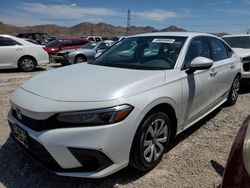 Honda Civic lx salvage cars for sale: 2022 Honda Civic LX