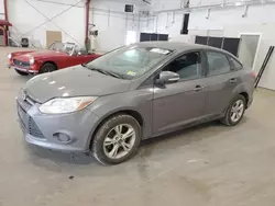 Salvage cars for sale from Copart Center Rutland, VT: 2013 Ford Focus SE