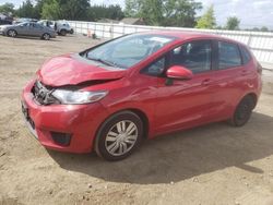 Vehiculos salvage en venta de Copart Finksburg, MD: 2015 Honda FIT LX