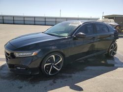 Honda Accord Sport salvage cars for sale: 2019 Honda Accord Sport