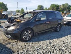 Salvage cars for sale from Copart Mebane, NC: 2016 Honda Odyssey Touring