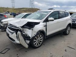 Salvage cars for sale from Copart Littleton, CO: 2017 Ford Escape Titanium