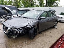 Nissan salvage cars for sale: 2020 Nissan Sentra SV